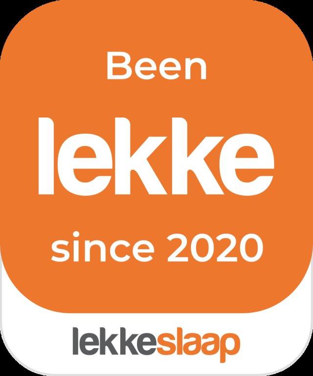Been Lekke since 2020 — LekkeSlaap Award